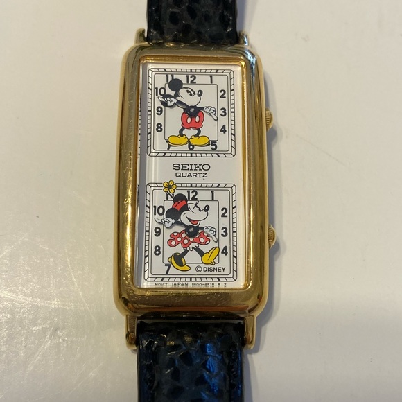 COPY - Seiko Dual Face Mickey & Minnie Mouse Watch main image 4